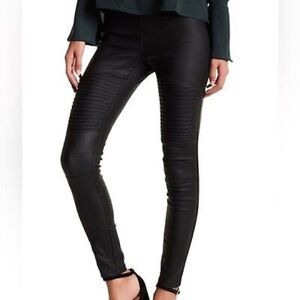 Oober Swank Faux Leather Leggings